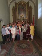 A Római Katolikus templomban is jártunk